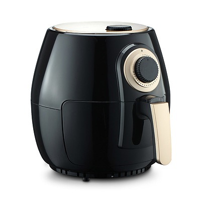 4L Oil Free Air Fryer - Black - Free Shipping