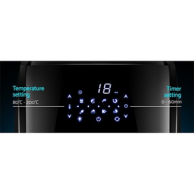 12L Air Fryer LCD Digital Low Oil Deep Frying Oven Healthy Kitchen Cooker - Brand New - Free Shipping