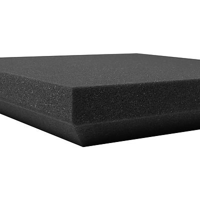 Set of 20 Flat Ceiling Acoustic Foam - Black