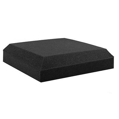 Set of 20 Flat Ceiling Acoustic Foam - Black