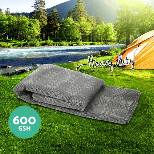 4M X 2.5M Annex Matting 600 GSM Floor Mats Mesh Caravan Parks Annexes - Brand New - Free Shipping