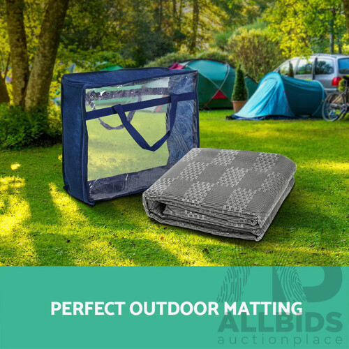 5M X 2.5M Annex Matting 600 GSM Floor Mats Mesh Caravan Parks Camping - Brand New - Free Shipping