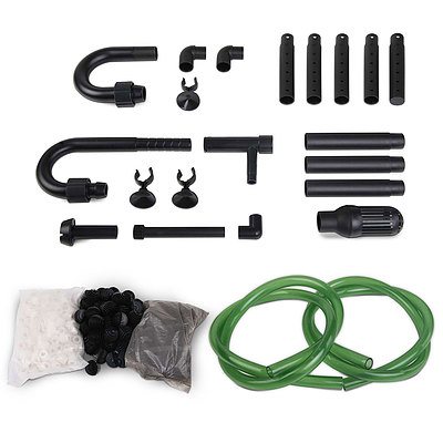 Aquarium External Canister Filter Aqua Fish Tank UV Light with Media Kit 2400L/H - Brand New - Free Shipping