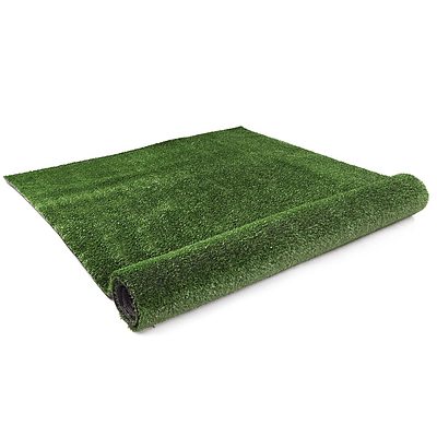 Artificial Grass 20 SQM Polypropylene Lawn Flooring 1X20M Olive Green - Free Shipping
