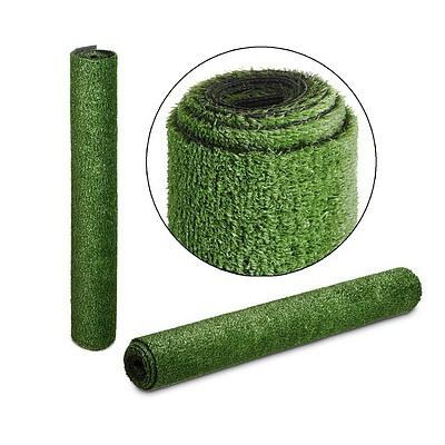 Artificial Synthetic Grass 2 x 10m 10mm - Olive Green - Brand New - Free Shipping