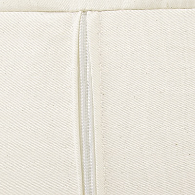 Wooden Arm Chair with Foot Stool - Beige - Free Shipping