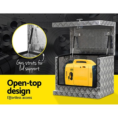 62x40x50cm Aluminium Tool box Ute Generator Toolbox Truck Trailer Canopy - Brand New - Free Shipping