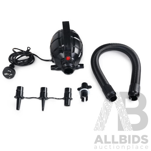 500W Electric Air Pump - Black - Brand New - Free Shipping