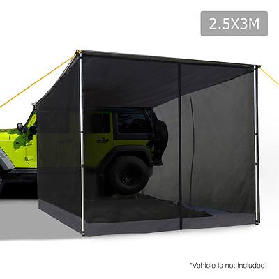 2.5X3M Car Awning  - Grey - Free Shipping