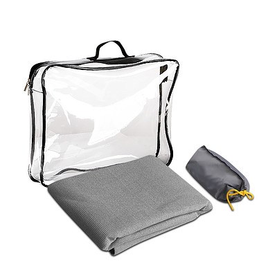 Caravan Roll Out Awning Pop Top End Wall - Grey