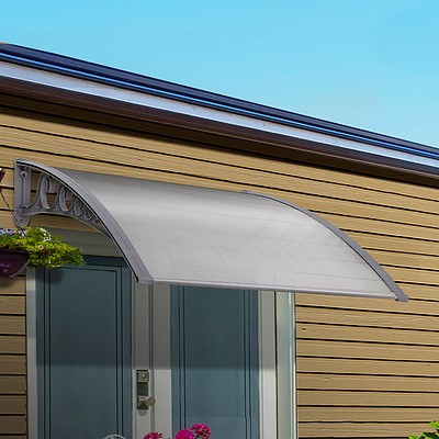 DIY Window Door Awning Transparent 1 x 1M - Brand New - Free Shipping