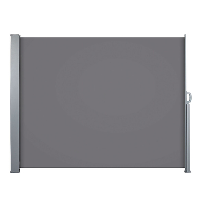 Retractable Side Awning 1.8 x 3M - Grey - Free Shipping