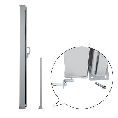 Retractable Side Awning 1.8 x 3M - Grey - Free Shipping