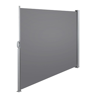 Retractable Side Awning 1.8 x 3M - Grey - Free Shipping