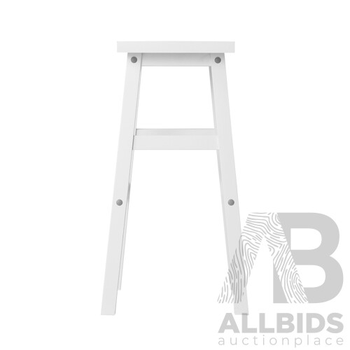 Set of 2 Baden Bar Stools White - Brand New - Free Shipping