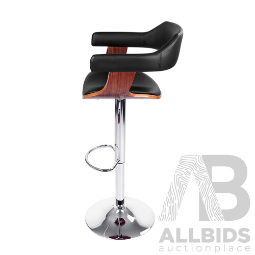 Wooden Bar Stool - Black and Wood - Brand New - Free Shipping