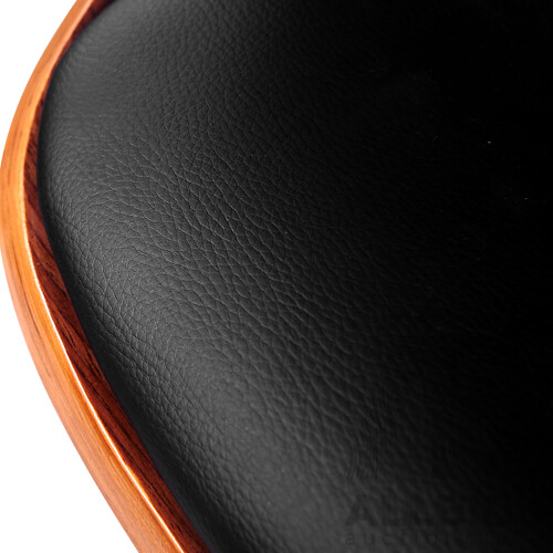 Wooden Bar Stool - Black and Wood - Brand New - Free Shipping