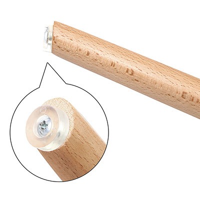 Set of 4 Wooden Stackable Dining Chairs - White - Free Shipping