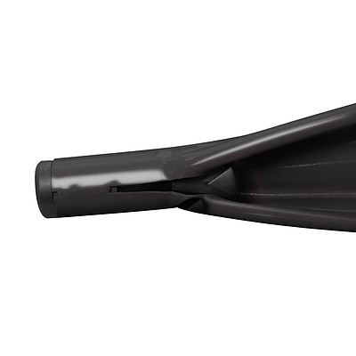 Set of 4 Metal Bar Stools - Gunmetal