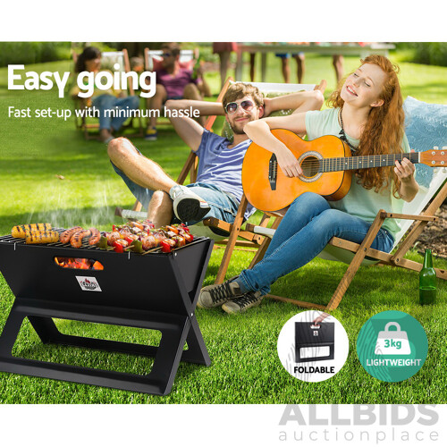 Grillz Portable Charcoal BBQ Grill - Brand New - Free Shipping