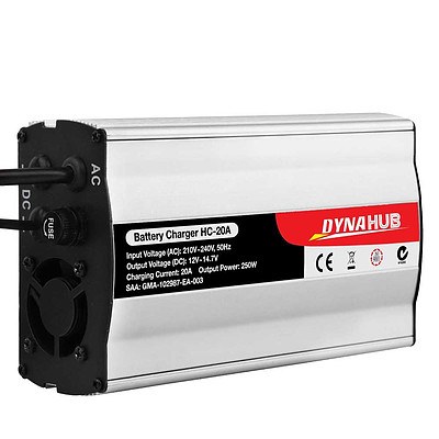 12V Battery Charger Car ATV 4WD Boat Caravan Motorcycle - Free Shipping
