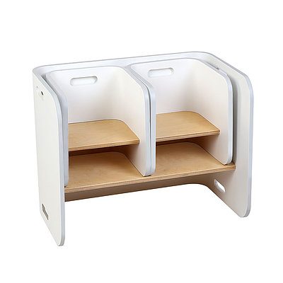 Kids Table and Chair Set Study Desk Dining White