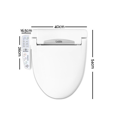 Electric Toilet Bidet - White - Free Shipping