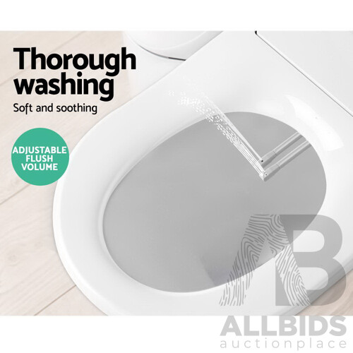 Non Electric Bidet Toilet Seat Bathroom - White - Brand New - Free Shipping