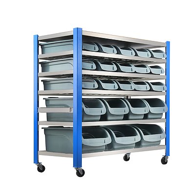 22 Bin Warehouse Racking Storage Rack - Free Shipping