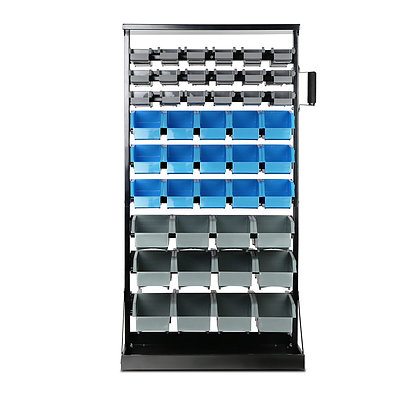 90 Bins Storage Rack Warehouse Garage Shelving - Free Shipping