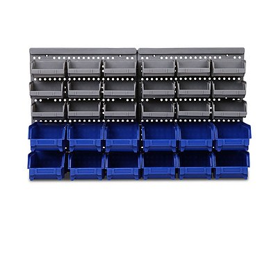 30 Bin Wall Mounted Rack Storage Organiser - Brand New - Free Shipping