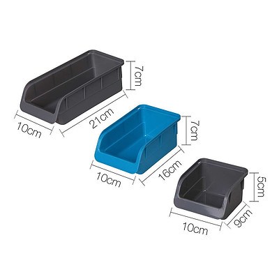 48 Bin Wall Mounted Rack Storage Organiser - Brand New - Free Shipping