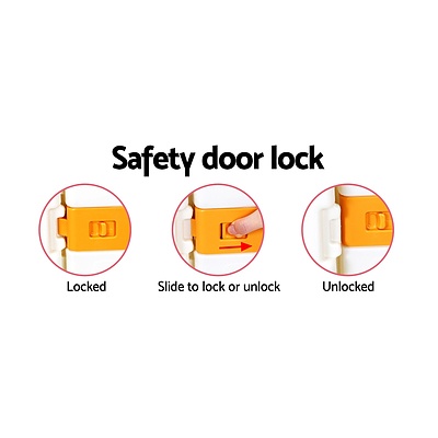 Cuddly Baby 21-Panel Plastic Baby Playpen Interactive Kids Toddler