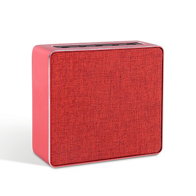 Mini Desktop Wireless Bluetooth Speaker - Red - Free Shipping