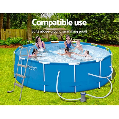 Above Ground Pool Ladder with Removable Steps