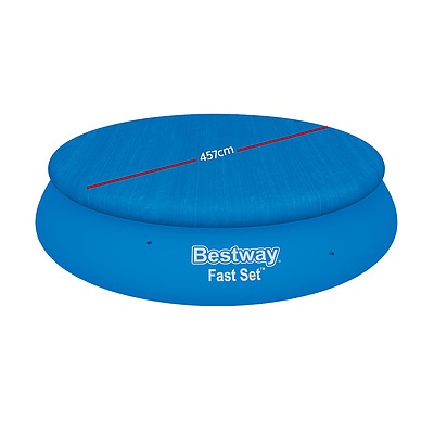 4.57m Swimming Pool Cover For Above Ground Pools LeafStop