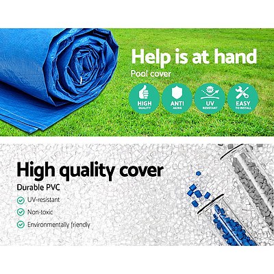 Swimming Pool Cover For 2.59mx1.7m Above Ground Pools LeafStop