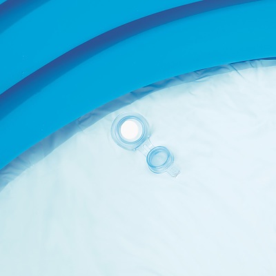 Inflatable Kids Play Pool 3 Ring Elephant Spray Splash Pools Game Toy