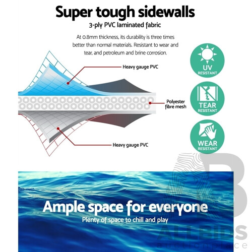 Above Ground Swimming Pool 305x76cm Fast Set Pool Family - Brand New - Free Shipping