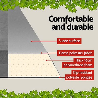 Double Size Self Inflating Mattress - Grey - Brand New - Free Shipping