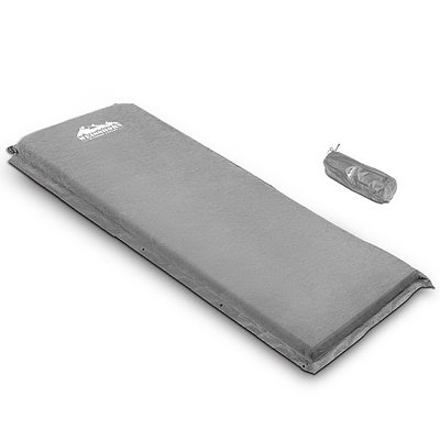 Single Size Self Inflating Matress - Grey - Brand New - Free Shipping