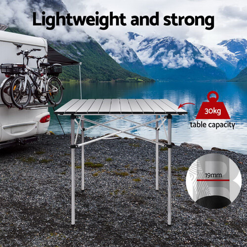 Portable Roll Up Folding Camping Table - Brand New - Free Shipping