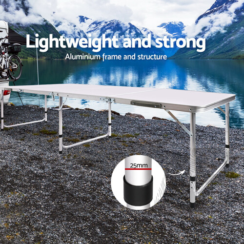 Portable Folding Camping Table 240cm - Brand New - Free Shipping