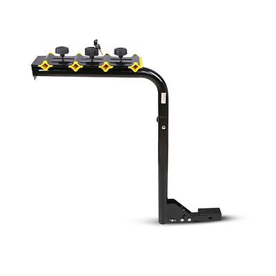 Foldable Aluminium Strap-On 3 Bicycle Bike Rack Carrier  - Brand New