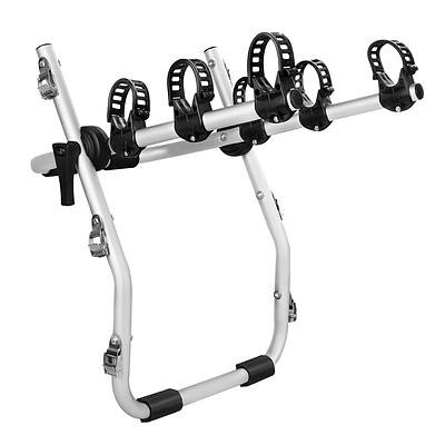 Foldable Aluminium Strap-On 3 Bicycle Bike Rack Carrier  - Brand New