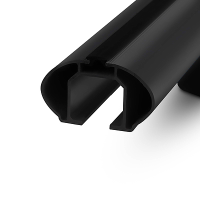 1350mm Universal Aluminium Lockable Roof Rack Cross Bar - Black - Free Shipping