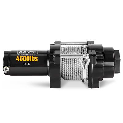 12V Wireless Electric Winch Remote with Steel Cable - Free Shipping