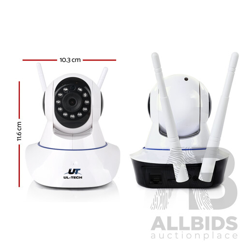 1080P IP Wireless Camera - White - Brand New - Free Shipping