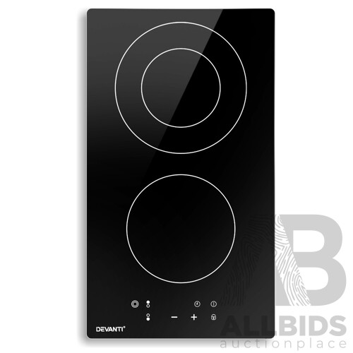 Electric Ceramic Cooktop 30cm Kitchen Cooker Cook Top Hob Touch Control 3-Zones - Brand New - Free Shipping