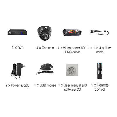 UL Tech 1080P 4 Channel HDMI CCTV Security Camera